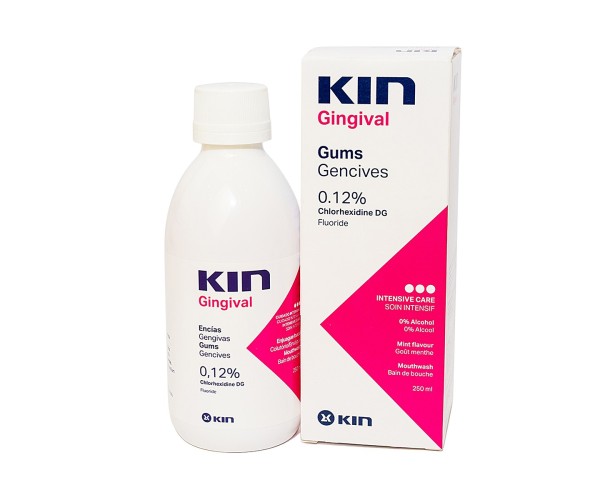 Nước súc miệng ngăn ngừa viêm nướu Kin Gingival (250ml)